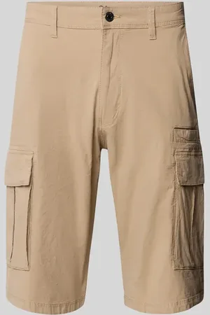 QS by s.Oliver Relaxed Fit Cargo-Bermudas aus Baumwoll-Elasthan-Mix in , Größe 31