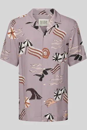 Scotch&Soda Regular Fit Freizeithemd mit 1/2-Arm in , Größe L