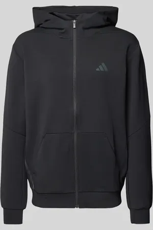 adidas Sweatjacke mit Känguru-Tasche in , Größe L