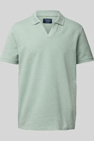 McNeal Regular Fit Poloshirt mit V-Ausschnitt in , Größe L
