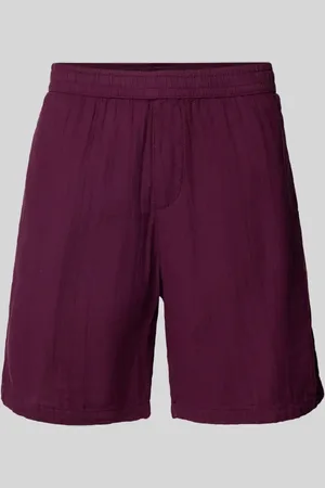 Review Regular Fit Shorts mit elastischem Bund in , Größe L
