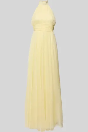 Lace & Beads Neckholder-Cocktailkleid mit Taillenband in , Größe M