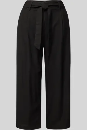 ONLY Regular Fit Culotte mit Bindegürtel Modell 