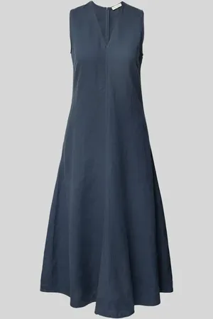 Marc O’ Polo Ausgestelltes Leinenkleid mit Eingrifftaschen in , Größe 34
