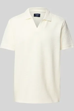 McNeal Regular Fit Poloshirt mit V-Ausschnitt in , Größe L