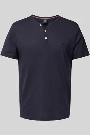 Lerros T-Shirt mit Serafino-Ausschnitt in , Größe L