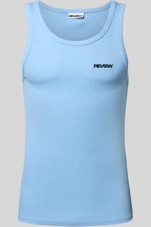 Review Tanktop mit Label-Stitching in , Größe L