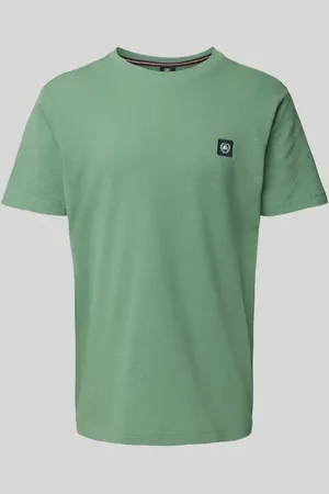 Lerros T-Shirt mit Strukturmuster und Rundhalsausschnitt in , Größe L