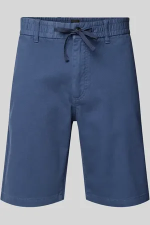HUGO BOSS Tapered Fit Bermudas mit elastischem Bund Modell 