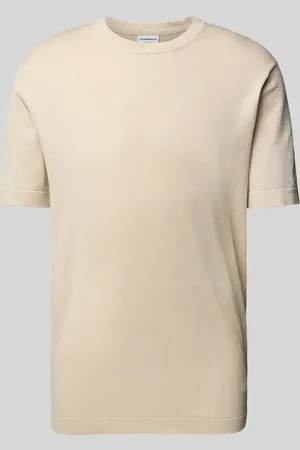 Lindbergh Relaxed Fit T-Shirt mit Rundhalsausschnitt in , Größe L