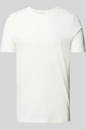 McNeal T-Shirt mit geripptem Rundhalsausschnitt in , Größe L