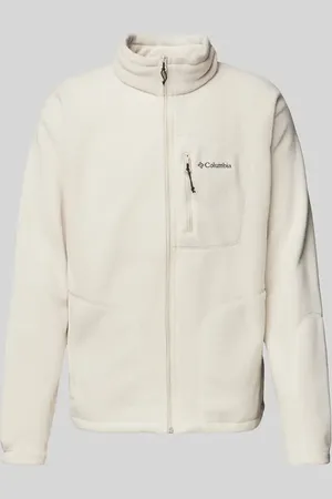 Columbia Fleecejacke mit Label-Stitching Modell 