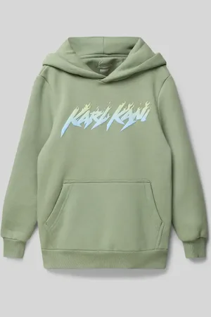 Karl Kani Hoodie mit Label-Print in , Größe 122