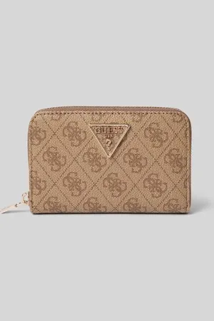 Guess Portemonnaie mit Logo-Applikation Modell 