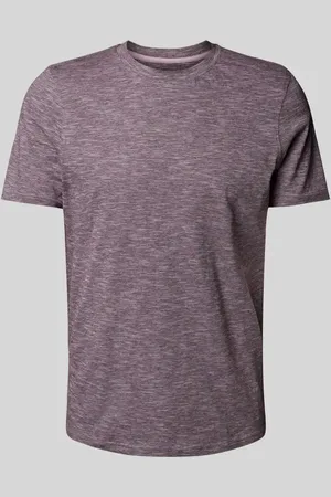 McNeal T-Shirt mit geripptem Rundhalsausschnitt in , Größe L