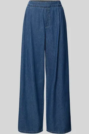 Jake*s Wide Leg Jeans mit elastischem Bund in , Größe 32