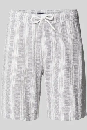 McNeal Regular Fit Shorts mit Strukturmuster in , Größe L