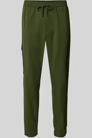 HUGO BOSS Hose mit Cargotaschen und elastischem Bund in , Größe 46