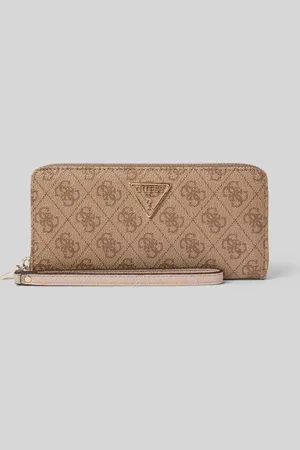Guess Portemonnaie mit Logo-Applikation Modell 