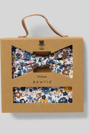 Prince BOWTIE Fliege und Einstecktuch im Set in , Größe 1