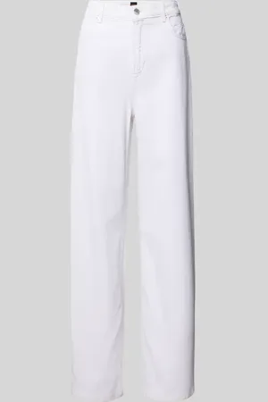 HUGO BOSS Flared Jeans mit Eingriff- und Gesäßtaschen Modell 