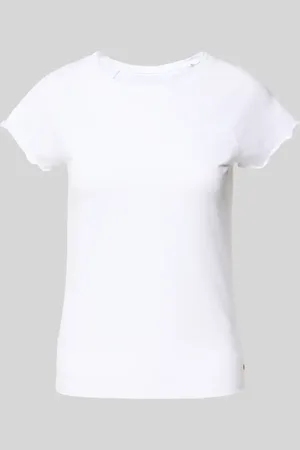 TOM TAILOR Regular Fit T-Shirt aus Baumwoll-Mix in , Größe L