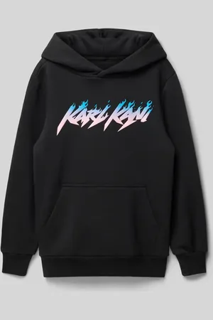 Karl Kani Hoodie mit Label-Print Modell 