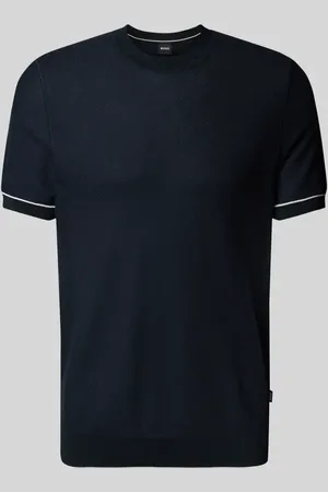 HUGO BOSS T-Shirt in Strick-Optik Modell 