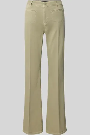 raffaello rossi Flared Jeans mit Bügelfalten Modell 
