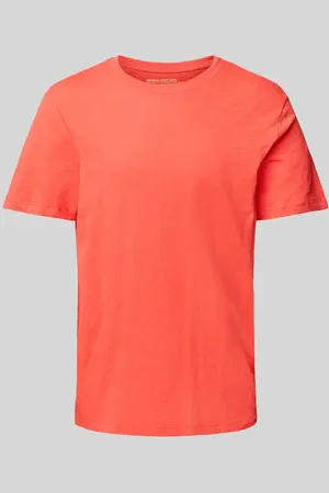 McNeal T-Shirt mit geripptem Rundhalsausschnitt in , Größe L