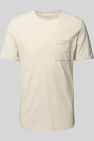 QS by s.Oliver Regular Fit T-Shirt aus reiner Baumwolle in , Größe L