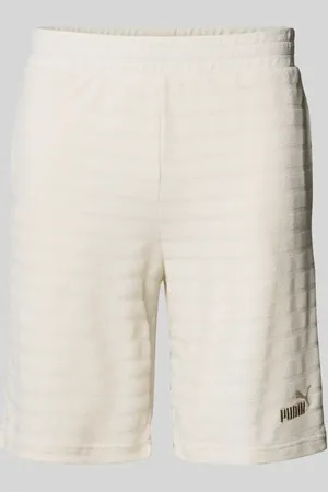PUMA Slim Fit Shorts mit Strukturmuster Modell 