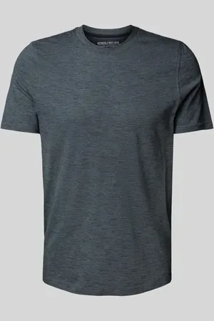 McNeal T-Shirt mit geripptem Rundhalsausschnitt in , Größe L