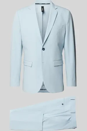 SELECTED Slim Fit Anzug mit Pattentaschen Modell 