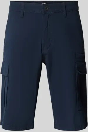QS by s.Oliver Relaxed Fit Cargo-Bermudas aus Baumwoll-Elasthan-Mix in , Größe 31