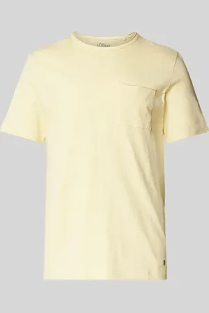 QS by s.Oliver Regular Fit T-Shirt aus reiner Baumwolle in , Größe L