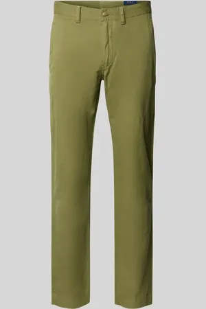Ralph Lauren Regular Fit Leinenhose mit Knopf- und Reißverschluss in , Größe 30/32