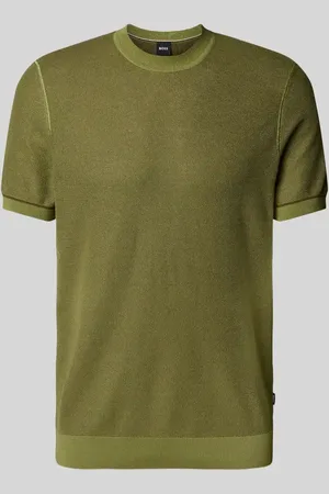 HUGO BOSS T-Shirt in Strick-Optik Modell 