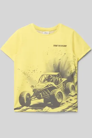 QS by s.Oliver Regular Fit T-Shirt mit Motiv-Print in , Größe 104