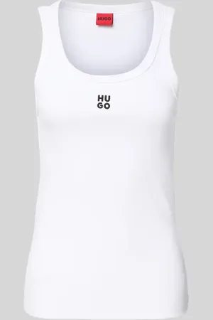 HUGO BOSS Tanktop mit Label-Stitching Modell 