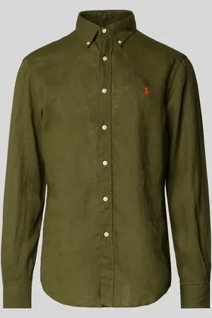 Ralph Lauren Freizeithemd mit Label-Stitching in , Größe L