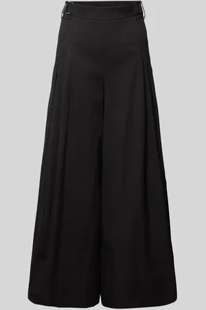 Mac Wide Leg Stoffhose mit verkürztem Schnitt Modell 