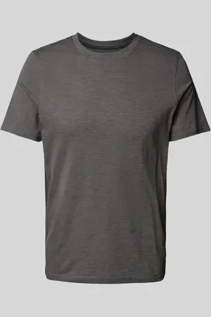McNeal T-Shirt mit geripptem Rundhalsausschnitt in , Größe L