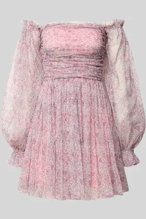 Lace & Beads Cocktailkleid im Off-Shoulder-Look mit Taillenband in , Größe L