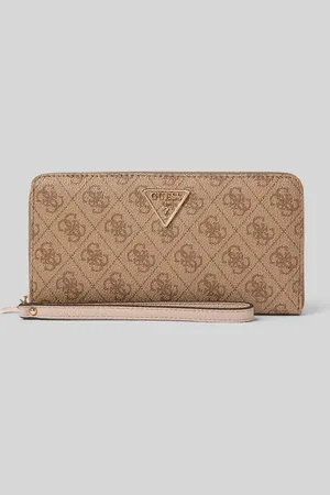 Guess Portemonnaie mit Label-Applikation Modell 