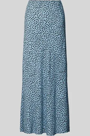 Pieces® Leicht ausgestellter Maxi-Rock mit Allover-Muster Modell 