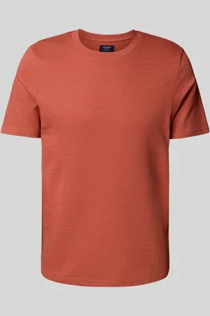 McNeal T-Shirt mit geripptem Rundhalsausschnitt in , Größe L