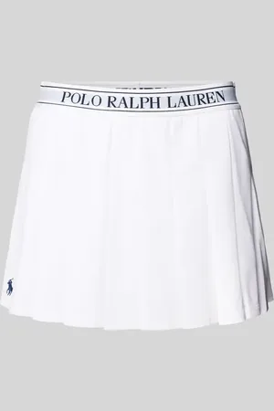 Ralph Lauren Minirock mit gelegten Falten und elastischem Bund in , Größe L