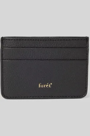 Foret Lederkartenetui mit Label-Print in , Größe 1