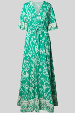 B YOUNG Maxikleid mit V-Ausschnitt Modell 